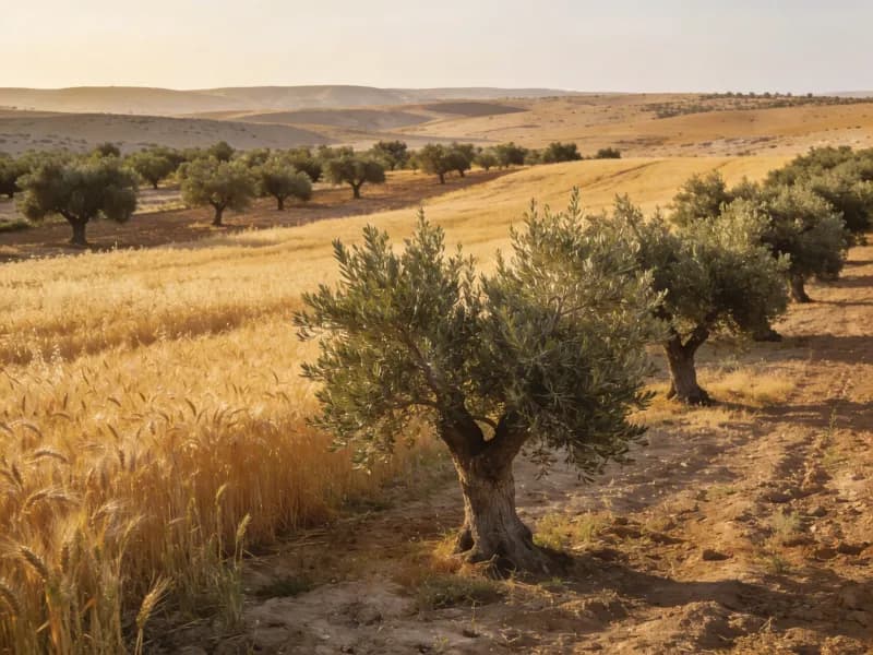 Olivenfeld · Sorani · Kobane