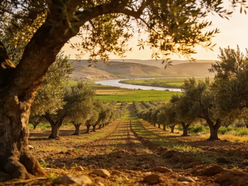 Olivenfeld · Qaisi · Manbij